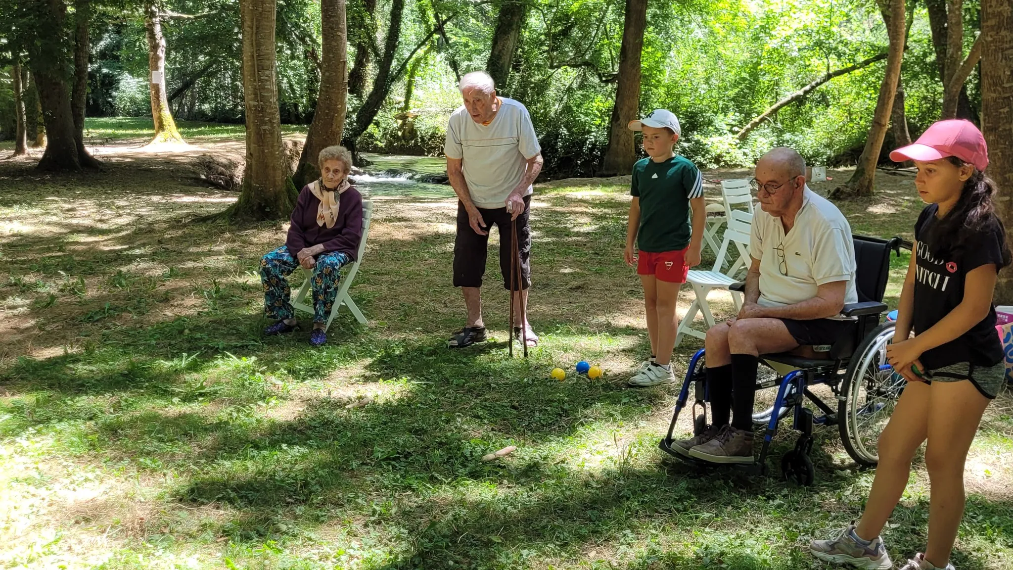 Activités intergénérationnelles en pleine nature